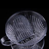 Transparent Brewing Coffee Dripper Drip Coffee Filter Cup PP Resin Material N6