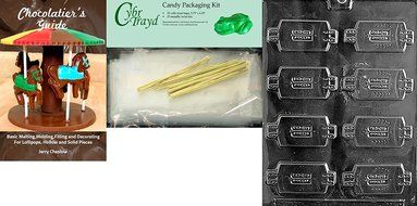 Cybrtrayd R049 Torah Scroll and Mantle Chocolate Candy Mold with Exclusive Cybrtrayd Copyrighted Chocolate Molding...