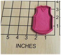 Basketball Jersey Shaped Cookie Cutter and Stamp #1183