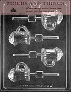 BEER MUG LOLLY Chocolate Candy Mold With &copy; Candy Making Instruction - set of 2