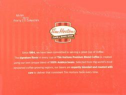 Tim Horton's Single Serve Coffee Cups, Original Blend, 24 Count N8