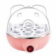Generic Electric Egg Cooker with Water Level Indicator- Light Pink