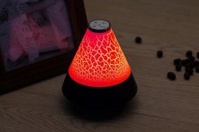 SNEED-Creative Colorful Night Light Bluetooth stereo Bluetooth speaker lights LED lights , red