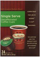 Tim Horton&#039;s Single Serve Coffee Cups, Original Blend, 24 Count N18