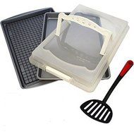Bakereze 9-piece Holiday Cookie Pan Set