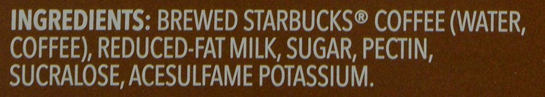 Starbucks Low Calorie Iced Coffee, 4 ct N4