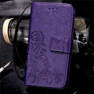 iPod touch 6 Case,iPod touch 5 Case,PHEZEN Beauty Luxury Bling Rhinestone Diamond Embossed Flower Butterfly PU... N41