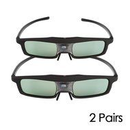 SainSonic 3D Active Shutter Glasses 10M 144Hz Rechargeable Infrared for Acer ViewSonic BenQ Vivitek Optoma 3D... N16