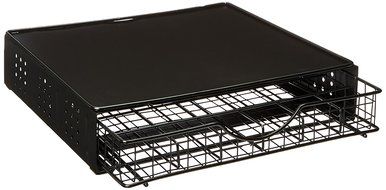 Lipper International 8662 Coffee Pod Storage Drawer with Stand, Black N2