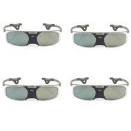 SainSonic 3D Active Shutter Glasses 10M 144Hz Rechargeable Infrared for Acer ViewSonic BenQ Vivitek Optoma 3D... N17