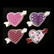 Stainless Steel Arrow Heart Cookie Cutter Cake Baking Mold shopping N3