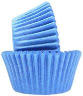 Regency Wraps Greaseproof Baking Cups, Solid Light Blue, 40-Count, Standard.