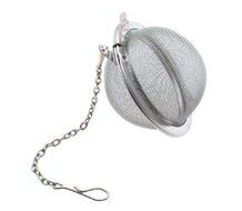 2 x Stainless Steel Tea Ball and Tea Strainer,by Progressive International