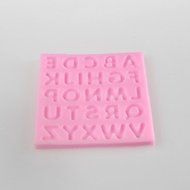 Sher The Capital Letters Shaped Fondant Cake Chocolate Silicone Mold, Decoration Tools Bakeware N2