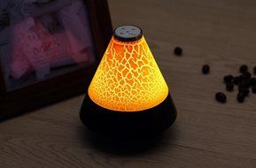 SNEED-Creative Colorful Night Light Bluetooth stereo Bluetooth speaker lights LED lights , orange