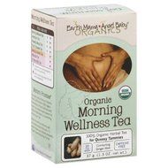 Earth Mama Angel Baby Organic Morning Wellness Tea, 16 Teabags/Box (Pack of 3) N6