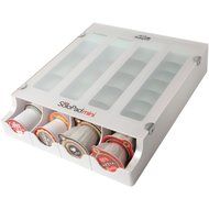 Secure Air 10731-01-SPMWHITE Coffee K-Cup Dispenser, Mini, White