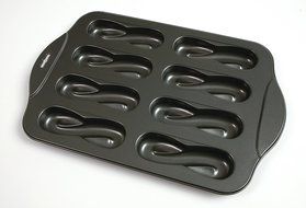 Norpro 3986 Nonstick 8-Cavity Swirl Donut/Cake Pan N2