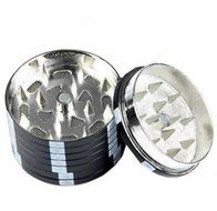 1pcs Pocket Portable Grinder, Metal Alloy 3 Layers Mini Poker Chip Style Grinder, Poker Chip Herb Tobacco Grinder... N9