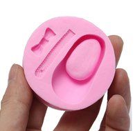 Windspeed 3D Lipstick Jelly Creative Cake/Candy Chocolate Mold Fondant Baking mould (3D Lipstick) N4