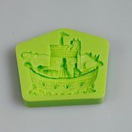 Sher Multi Animal Ship Nautical Silicone Mold for Chocolate Polymer Clay Candy Making Sugarcraft Tools Cake Decorations N3
