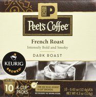 Peet's Coffee French Roast Single Cup Coffee for Keurig K-Cup Brewers 40 count N3