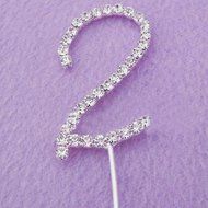 Number Two Cake Topper N4