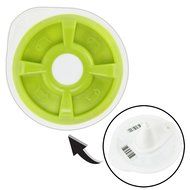 Spares2go Hot Water T Discs For Bosch Tassimo T12 T20 T32 T40 T42 T65 T85 or VIVY Coffee Machine (Green, Pack... N2