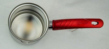Menzir Stainless Steel Turkish Coffee Pot (Cezve) Series (Number 4 Ideal For 4 People) N2