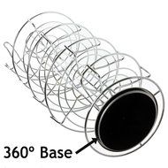 Spares2go 40 Spiral Rotating Pod Disc Holder Rack For Nespresso Coffee Machine Capsules 40 Capsule Dispenser Tower