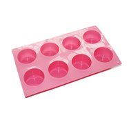 OrangeTag Round Cylinder Soap Cupcake Silicone Mold