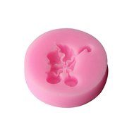 JLHua BABY Car Shape Cooking Cake Baby Carrier Fondant Silicone Mold Pastry Mould