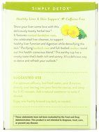 Choice Organic Teas Tea Bag, Simply Detox, 16 Count N12