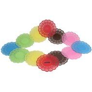 Dianoo Sweet Vintage Translucent Hollow Lace Coasters, High Quality Anti-scald Cup Coasters, 12PCS (Six Colors... N5