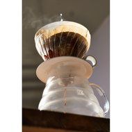 2 set Hario VDGN-01B V60 New Glass Coffee Dripper 01, Black 2-ounce N6