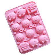 Longzang Cute Animals Silicone mold Cake / Chocolate molds Baking mould (Rabbits)