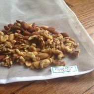 Nut Milk Bags - 2 Large 12"x12" - Reusable Commercial Grade Fine Nylon Mesh - Pulp Free Almond Milk - Tea and... N5