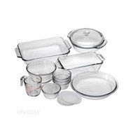 15-Piece Bakware Set, Clear N2