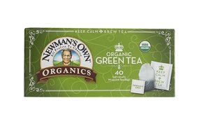 Newman's Own Organics Green Tea, 40 Count (Pack of 6) N5
