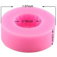 Mujiang Round Tire Silicone Jello Candy 3D Cake Molds Set Of 3 N4