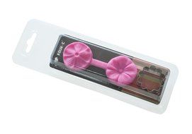 FOUR-C Silicone Molds Flower Cake Design Moulds Color Pink N2