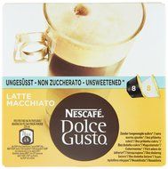 Nescaf&eacute; Dolce Gusto Latte Macchiato Unsweetened, Pack of 3, 3 x 16 Capsules (24 Servings)