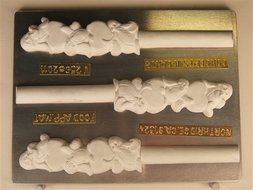 Penguin And Heart Pretzel Rod - Chocolate Candy Mold - V256