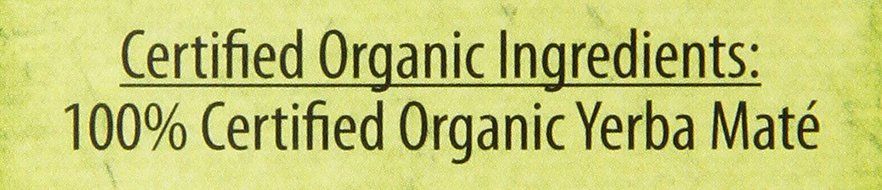The Mate Factor Yerba Mate Energizing Herb Tea Bag, Organic Fresh Green, 24-Count Box N3