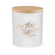 Hey There, Hot-Tea Loose Leaf Tea Storage by Pinky Up