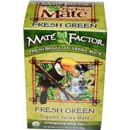 The Mate Factor Yerba Mate Energizing Herb Tea Bag, Organic Fresh Green, 24-Count Box N4