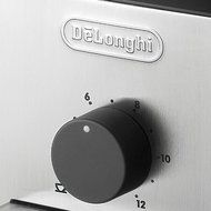 Delonghi KG89 Stainless Steel Burr Coffee Grinder, 220V, Silver N3