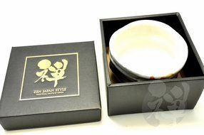 Japanese Mino Yaki ware Matcha Bowl Green Tea 12 / 12 / 8.5cm (4.7 / 4.7 / 3.3inch)[7355] N4