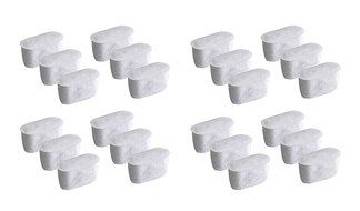 NISPIRA 12 Activated Charcoal Water Filters Replacement for Cuisinart Coffee Machine Part DCC-RWF N6