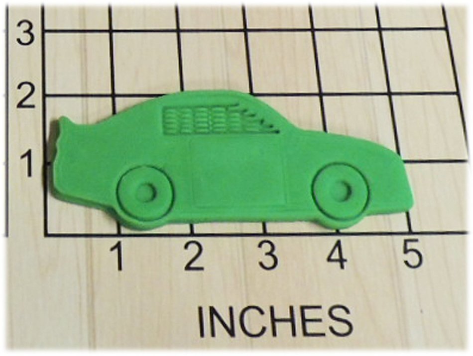 Race Car Shaped Cookie Cutter and Stamp fits with NASCAR theme #1190 N2